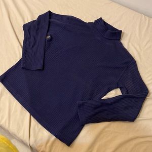 Vintage Navy blue turtleneck